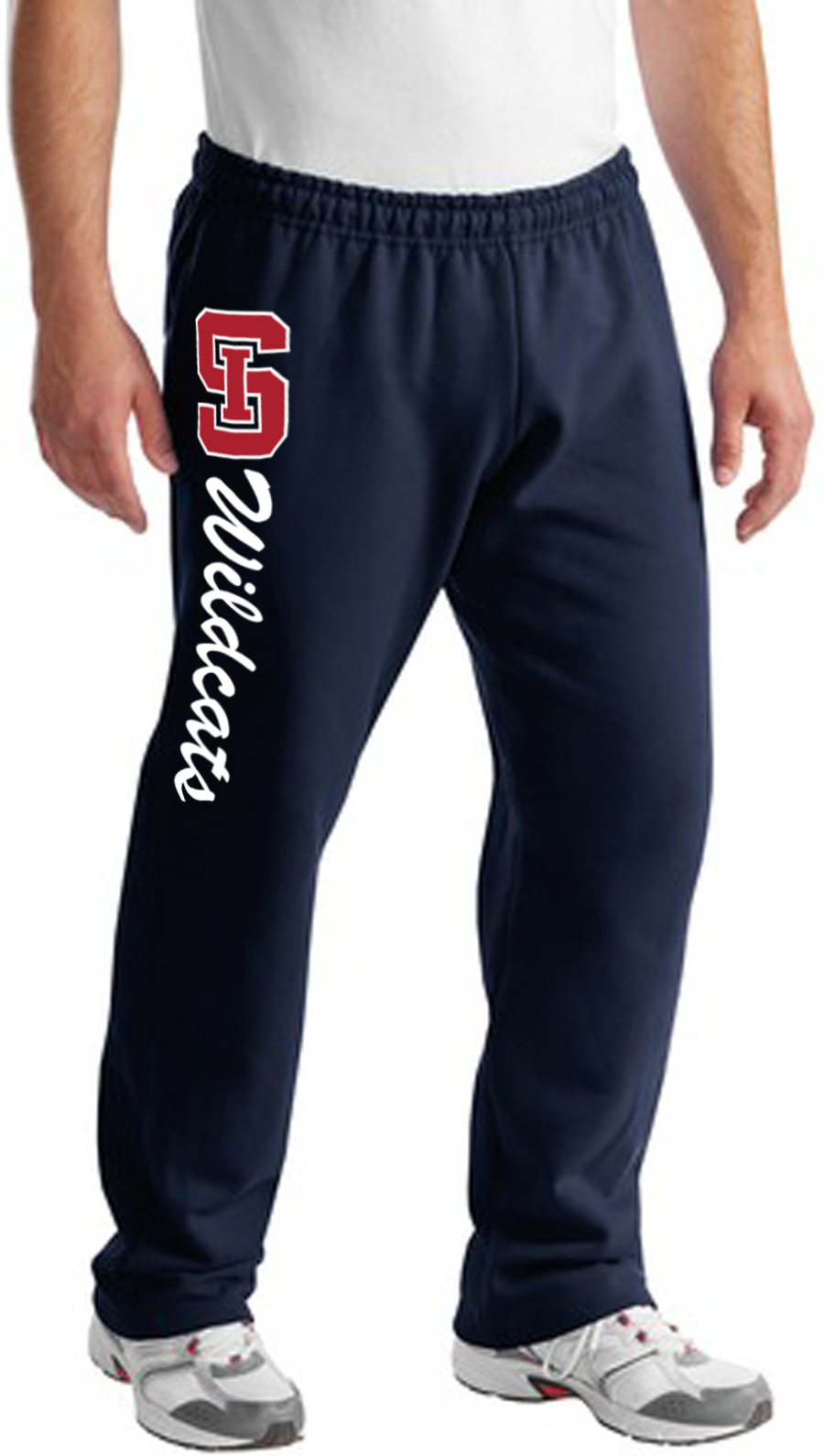 Unisex DryBlend Sweatpants, Navy: sportpacks.com