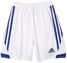 BLANK / NON-DECORATED - Adidas Tiro Womens Short White/Royal