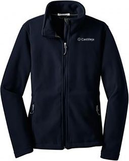 Port Authority Ladies Fleece Jacket, Navy