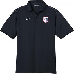 Nike Dri-FIT Sport Swoosh Pique Polo, Navy