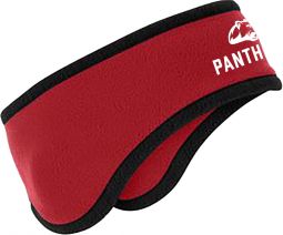 Fleece Headband, Red