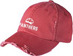 Distressed Cap, Red