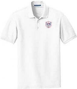 Youth/Adult - Classic Pique Polo, White