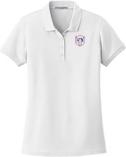 Ladies Classic Pique Polo, White