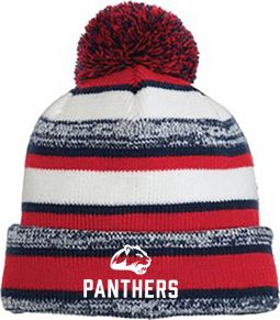 New Era Beanie, Red/Navy