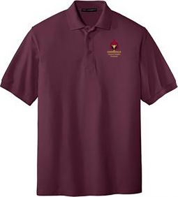 Youth/Adult Silk Touch Polo, Maroon