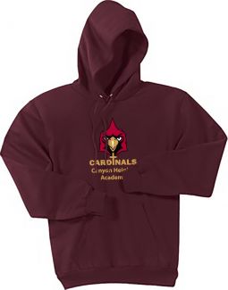 Youth/Adult Ultimate Pullover Hooded Sweatshirt, Maroon