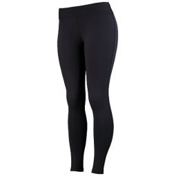 Ladies Brushed Back Leggings, Black