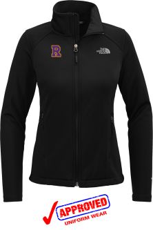 The North Face® Women's Chest Logo Ridgewall Soft Shell Jacket, Black