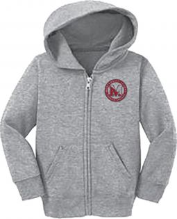 Full-Zip Hooded Sweatshirt, Athletic Heather