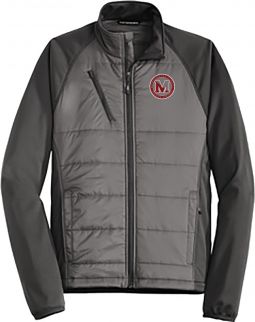 Hybrid Soft Shell Jacket, Smoke Grey/Grey Steel