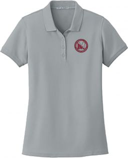 Ladies Core Classic Pique Polo, Gusty Grey