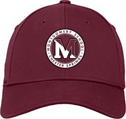 New Era Structured Stretch Cotton Cap, Maroon