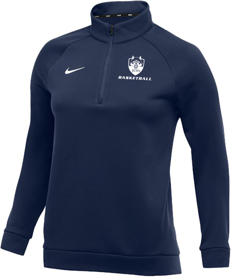 Nike Womens Therma 1/4 Zip, Navy: sportpacks.com