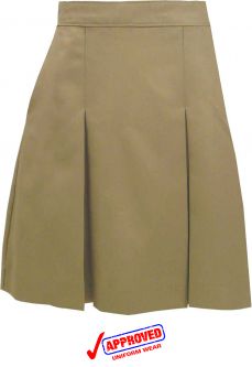 Skirt Model 34 - Polyester Solid - Khaki