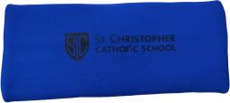 Neoprene Pencil Case, Blue