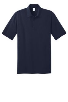 Uniform Core Blend Jersey Knit Polo, Navy