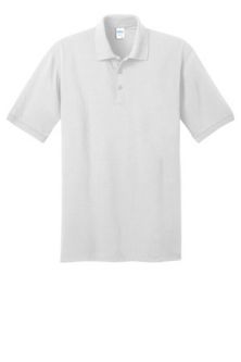 Uniform Core Blend Jersey Knit Polo, White