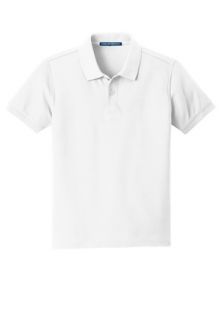 Uniform Core Classic Pique Polo, White