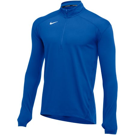 BLANK / NON-DECORATED - Nike Dry Element Half Zip, Royal: sportpacks.com